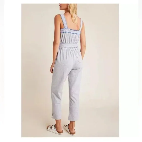 Anthropologie Saturday Sunday Madeline Soft Belted Jumpsuit - Picture 2 of 8